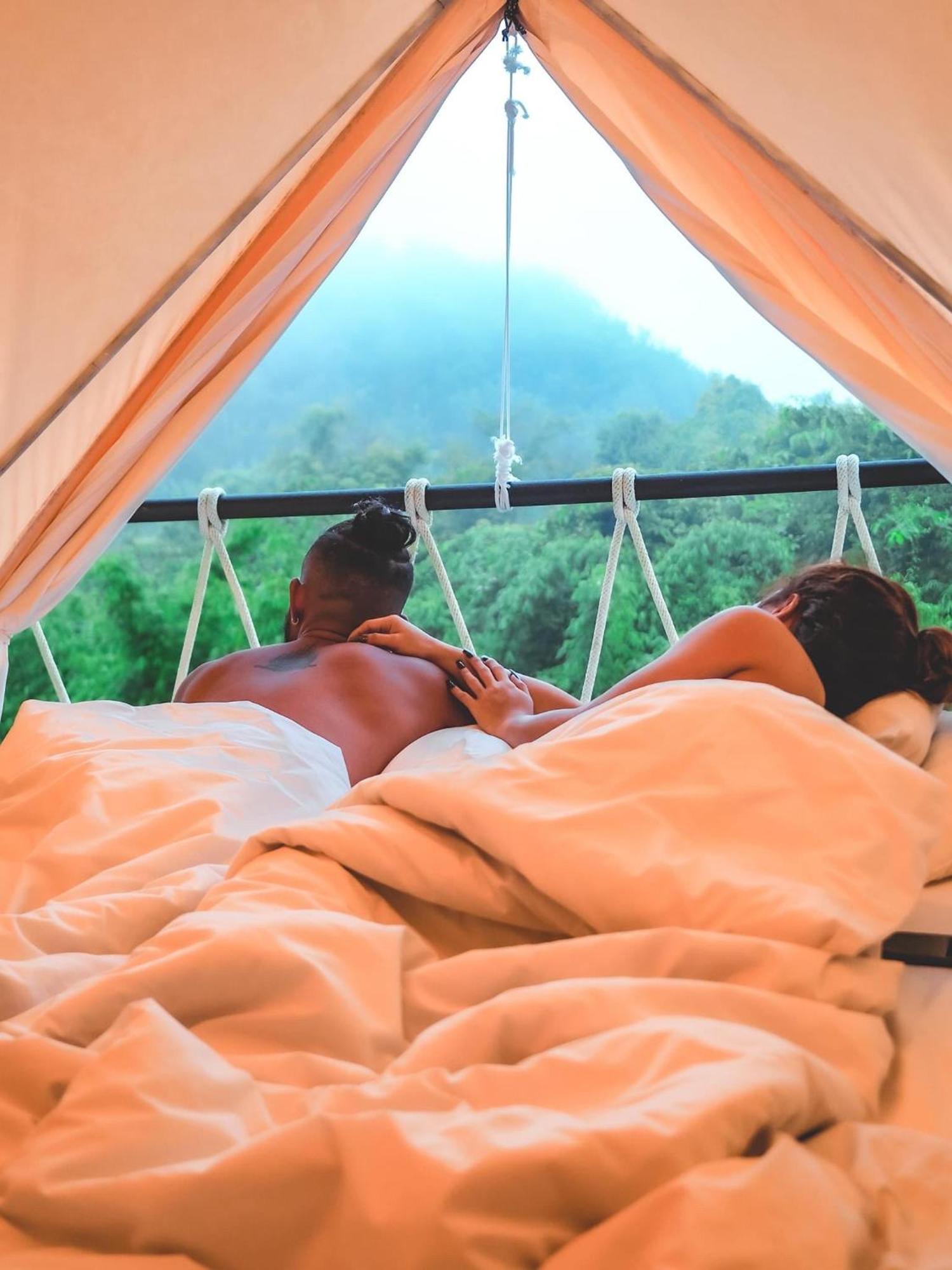 Tanoshi Glamping In Khao Sok Hotel Khao Sok National Park Kültér fotó