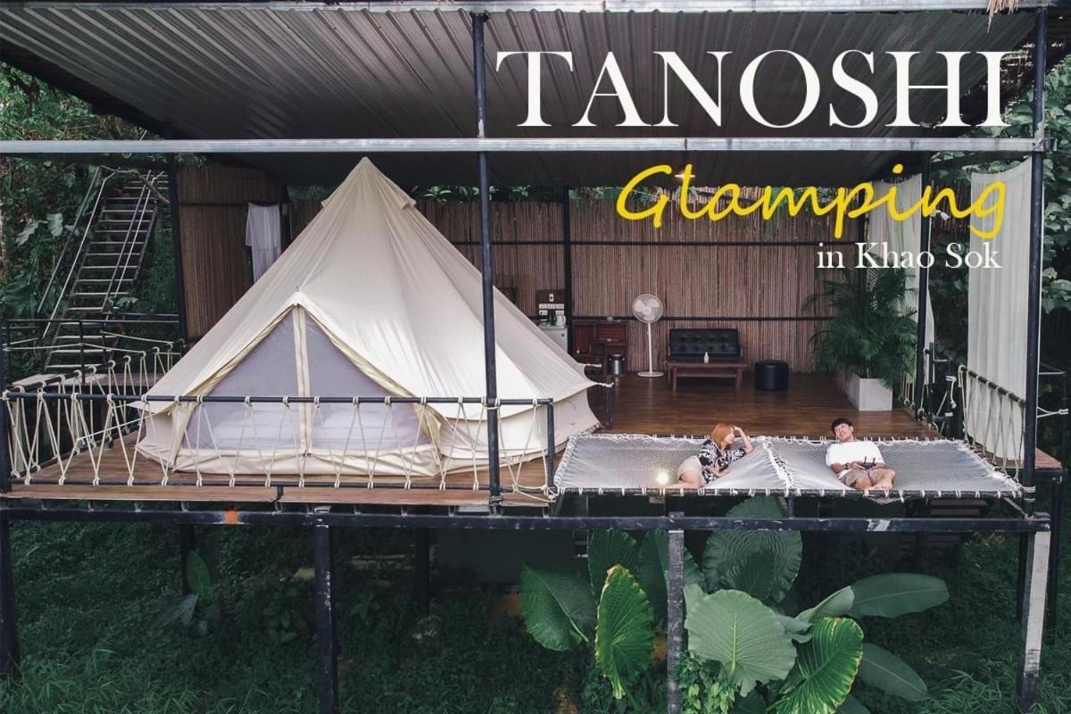 Tanoshi Glamping In Khao Sok Hotel Khao Sok National Park Kültér fotó
