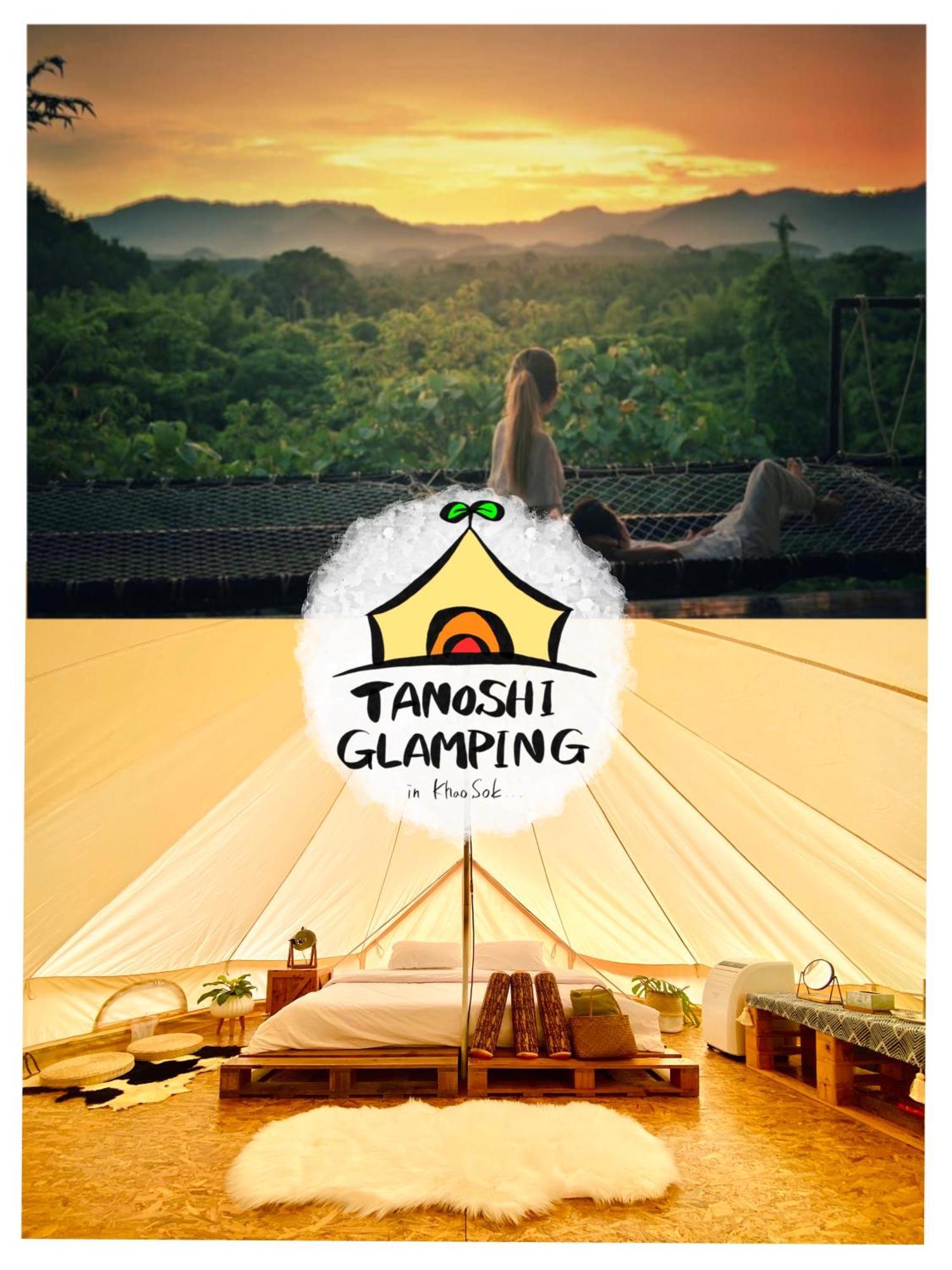 Tanoshi Glamping In Khao Sok Hotel Khao Sok National Park Kültér fotó